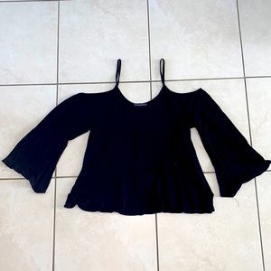 Living Doll: Cute Black Long Sleeve